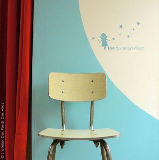 Stickers fée de beaux r^ves