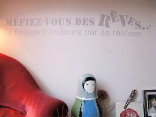 Stickers méfiez vous des r^ves