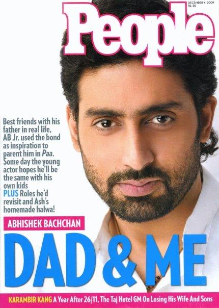 people magazine abhishek bachan