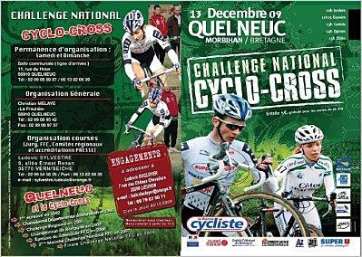 Finale du Challenge National de Cyclo - Cross le 13.12.09