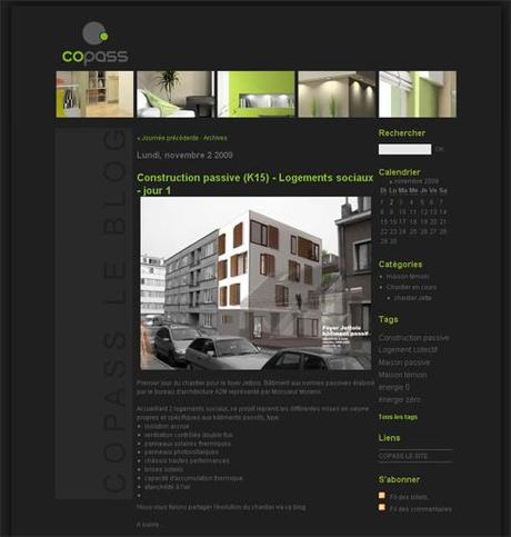 Mise en ligne du blog de Copass Mise en ligne du blog de Copass