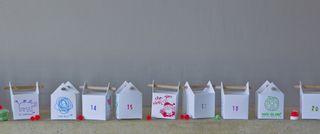 Calendrier avent noix de coc