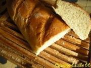 Pain à la levure de boulangerie (3 pains de 260 gr)