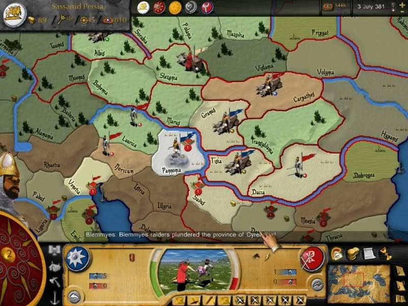 The yellow chronicles, un AAR pour Les Grandes Invasions (2nde partie)