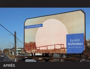 Nouvelle campagne de notoriété de la Société Alzheimer de Montréal