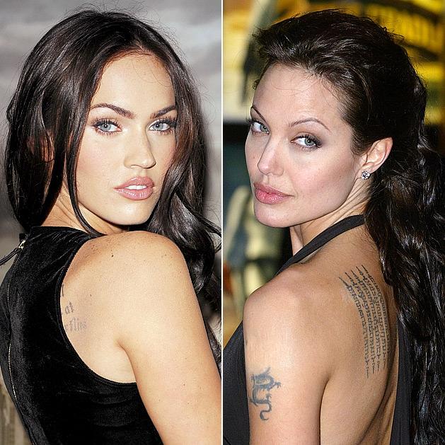 Angelina Jolie et Megan Fox ... c'est reparti !!