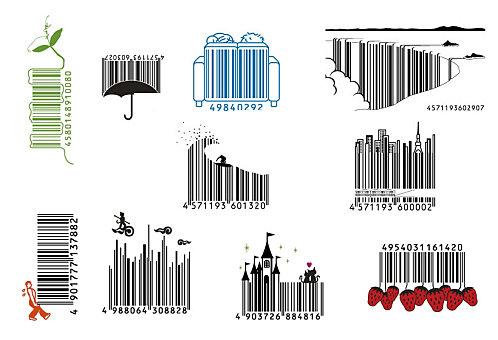 Japanese creative barcodes