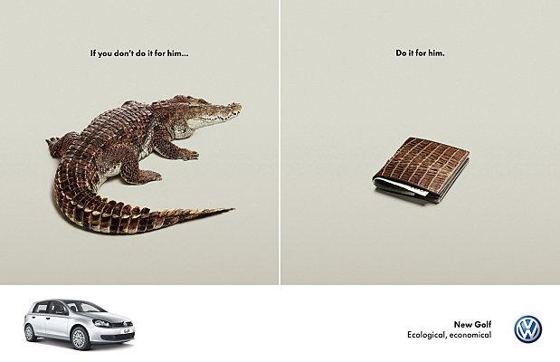 Avec Volkswagen, agissez pour l'écologie...ou pas.
