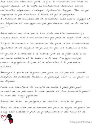 Quand tu utilises ton physique pour être plus convaincante