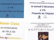 Prochains concerts l’école musique…