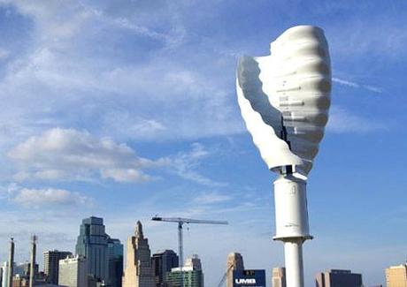 Energie - Eolienne verticale - Helix Wind - station de base - relais téléphonique