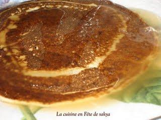 Crêpes à la farine de Sarrasin, coulis aux Pommes et à l’Érable