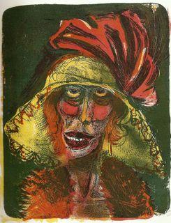 Otto Dix - Léonie, 1923