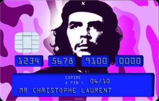 Sticker Che Guevara girly psychédélique, 7€