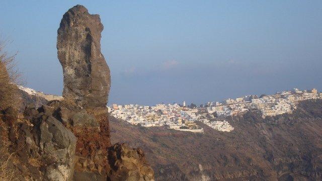 Santorin, un archipel  et une île