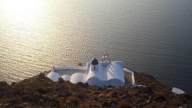 Santorin, un archipel  et une île