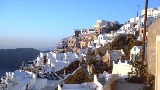 Santorin, un archipel  et une île