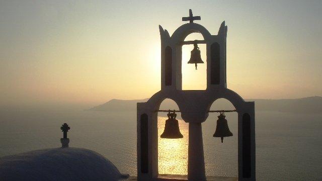 Santorin, un archipel  et une île