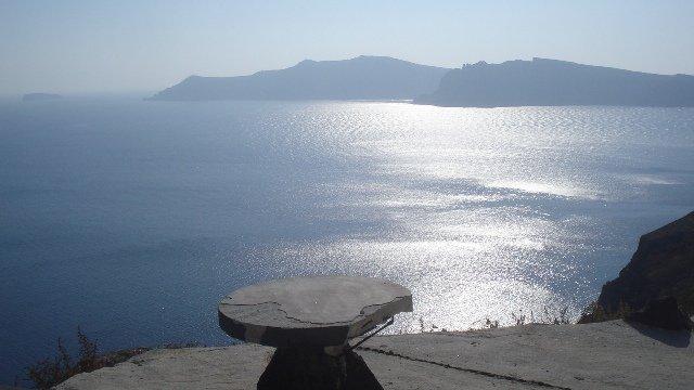 Santorin, un archipel  et une île