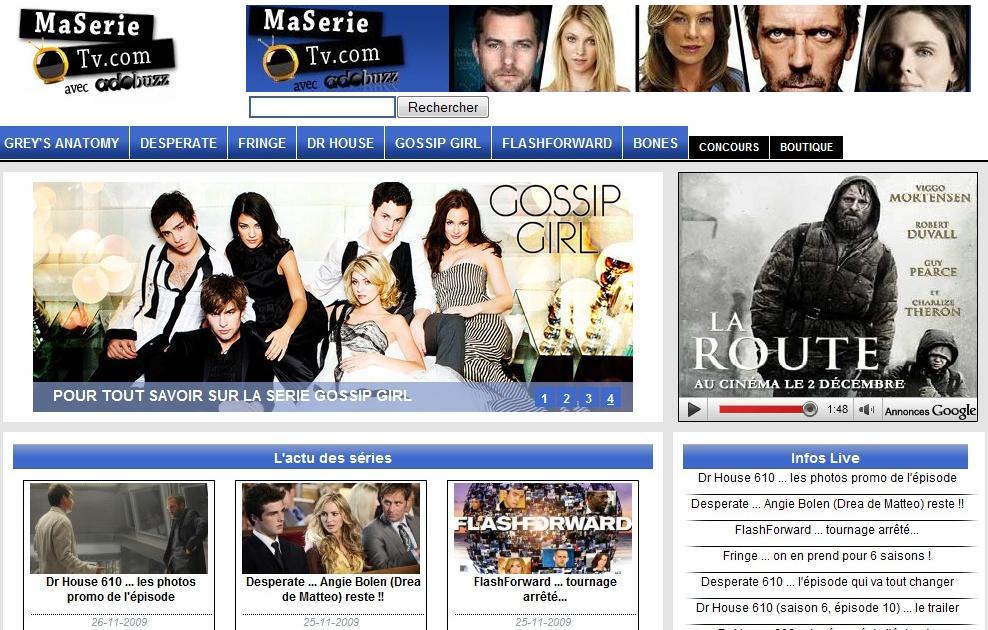 Adobuzz a un petit frère ... MaSerieTV.com !