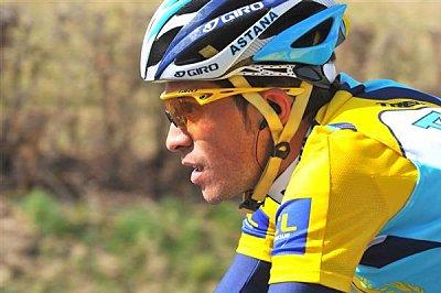 A. Contador a confirmé qu'il resterait bien chez Astana pour 2010