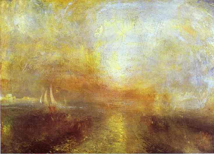 William Turner >> Yacht Approaching the Coast.