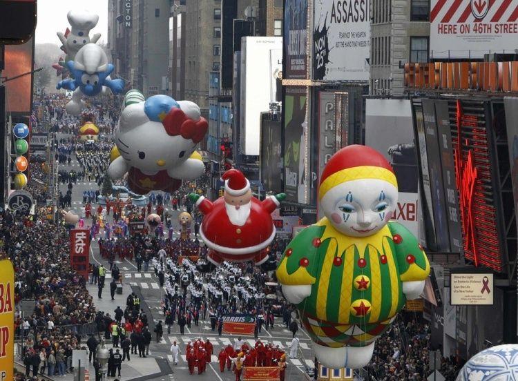 La parade de Thanksgiving à New York