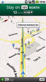 Officiel : Google Maps Navigation disponible sous Android 1.6