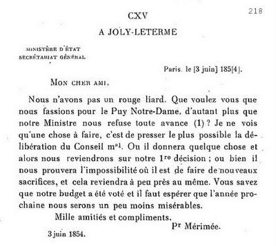 courrier du 19 avril 1850 courrier du 29 avril 1854courri...