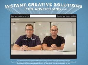 Instant Creative Solutions... for advertising