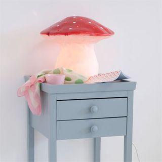 Idées cadeaux pour enfants : 3ème ! Lampe mushroom rouge