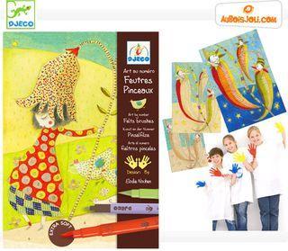 Tableau a colorier djeco Tableau a colorier djeco