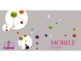 Idées cadeaux pour enfants : 3ème ! Mobile les cometes djeco