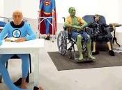 l'hospice super héros déambulateur perfusions...