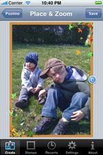 Cartes postales par iPhone