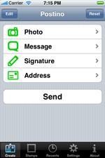 Cartes postales par iPhone