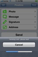 Cartes postales par iPhone