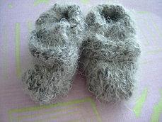 Des petits chaussons en laine beaugency