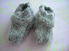 Des petits chaussons en laine beaugency