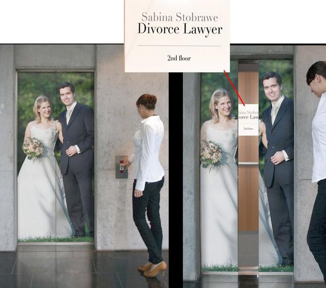 La pub du jour : Divorce express au deuxième étage [Avocat]
