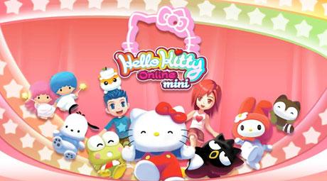 Hello Kitty Online Mini ou comment jouer en ligne à Hello Kitty Online