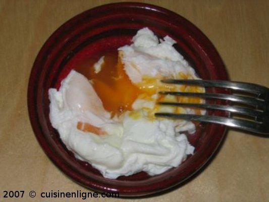 Les oeufs pochés