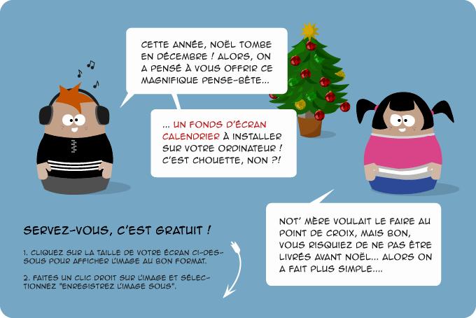 Le Calendrier de Noël !