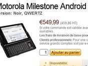 Motorola Milestone (Droid) disponible vente