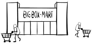 Big box mart !