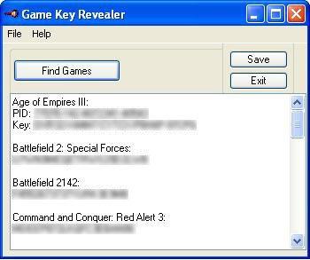GameKey Revealer