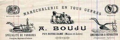 ..VIEUX COMMERCEle Puy Notre Dame1902A. BOUJUmaréchalerie...