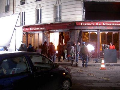 Tarantino tourne Inglourious Basterds à Paris !