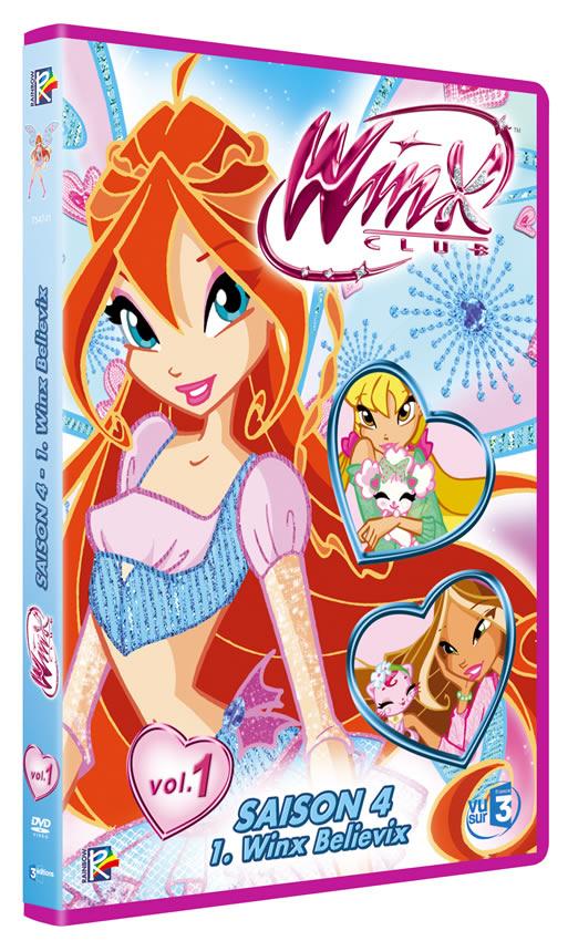 Test DVD : Winx Club - Saison 4, Volume 1