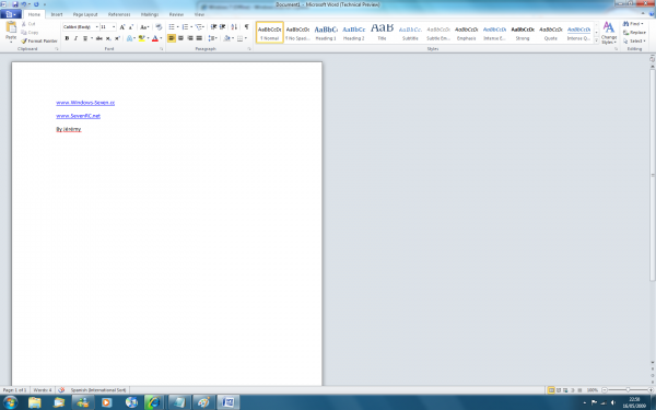 [MAJ] Office 14 Technical Preview - Les captures d'йcrans !